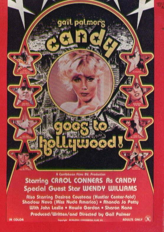 GAIL PALMER'S CANDY GOES TO HOLLYWOOD! Carol Conners Desiree Cousteau (1977)