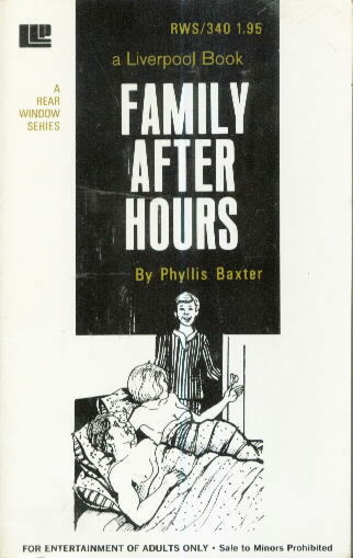 Vintage Sleaze Themes -- Incest -- Vintage Adult Books with family themes