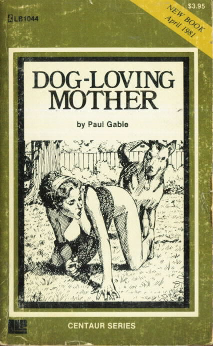 DOG-LOVING MOTHER by Paul Gable