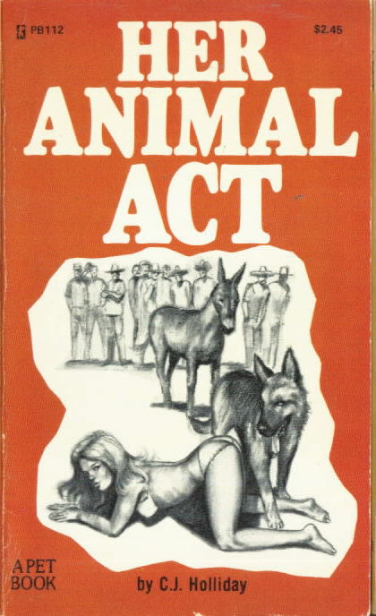 PET BOOK PB 112 HER ANIMAL ACT C.J. Holliday