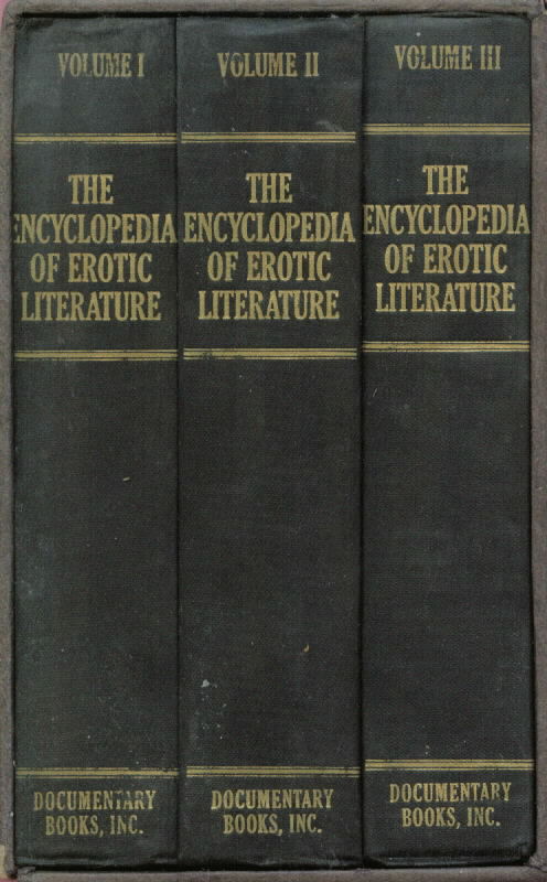 THE ENCYCLOPEDIA OF EROTIC LITERATURE